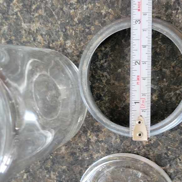Vintage glass Jar with Zinc lid - Picture 8 of 13